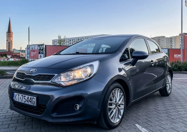 Kia Rio cena 29800 przebieg: 128000, rok produkcji 2014 z Wrocław małe 631